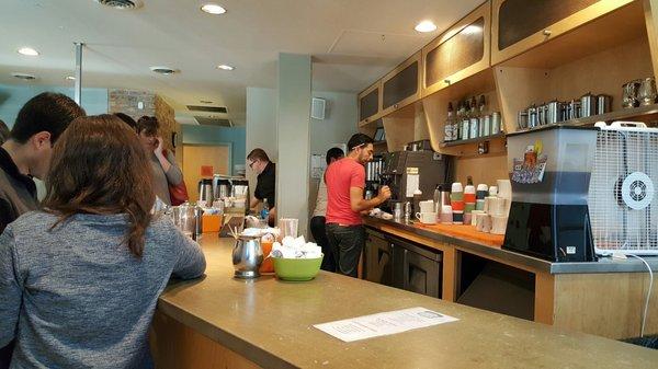 Coffee Bar at Bongo Room Wabash Ave.