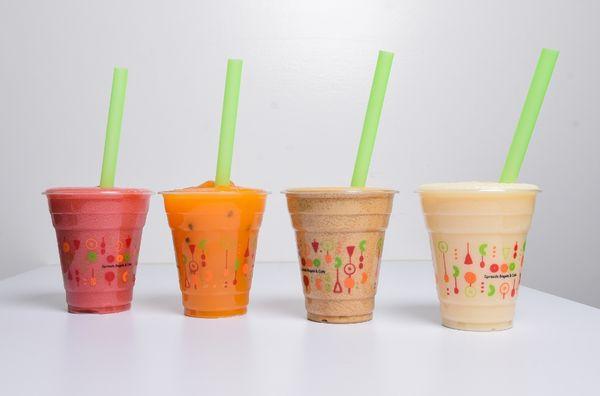 Ice coffees and Smoothies