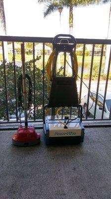 Commercial Carpet Cleaning machines and Tile Cleaning.