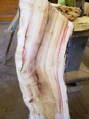 Box Elder, live edge slab