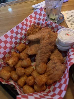 Chicken tender basket