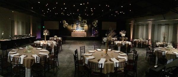 Beautiful wedding set up at 6th Ave North