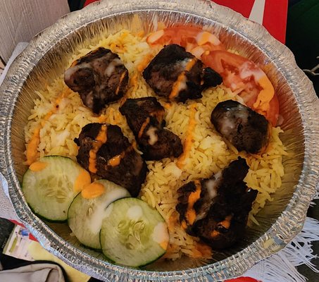 Kabab Platter - Lamb