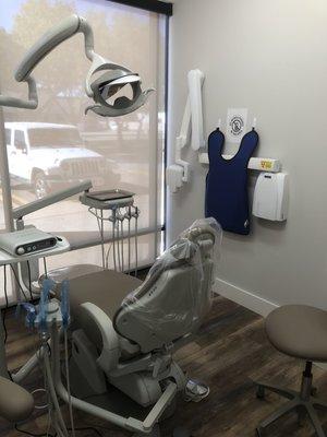 Dental exam room