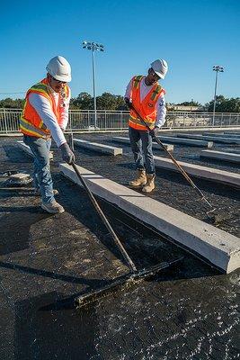 Chamberlin's comprehensive waterproofing and caulking services keep the water out.