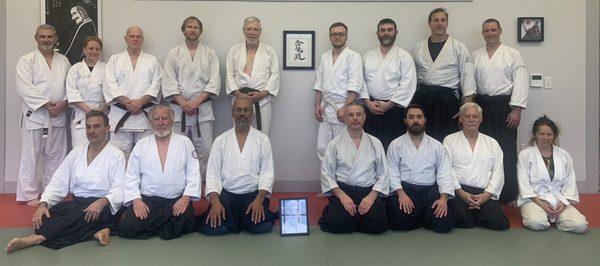 This year's Kagami Biraki training was in honor of Yamada Shihan's passing.