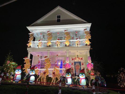 Gingerbread house.