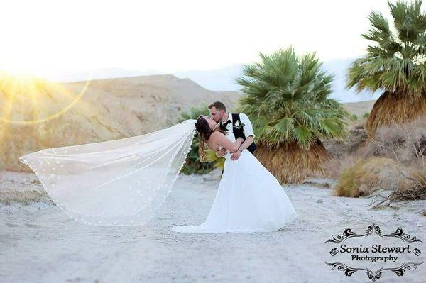 Wedding at Desert Adventures Jeep Tours, Metate Ranch in Indio.