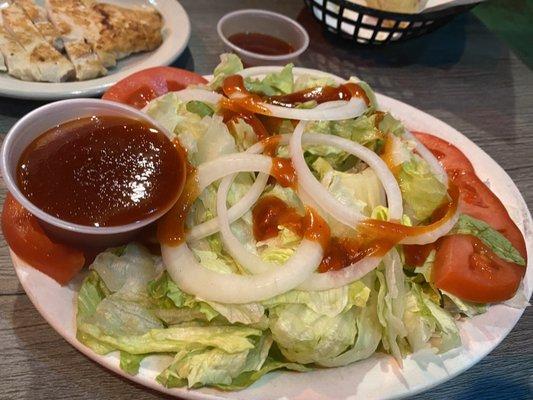 Grilled Chicken Salad (chicken on side)