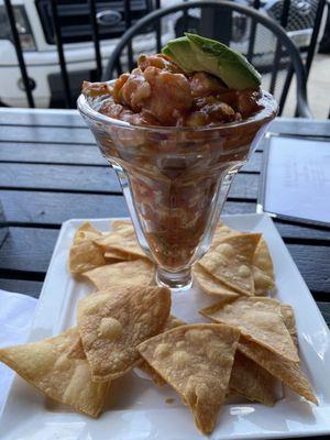 Shrimp ceviche - special appetizer $19