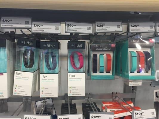 Looking at the Fitbit colors!