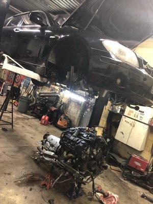 Bmw engine swap