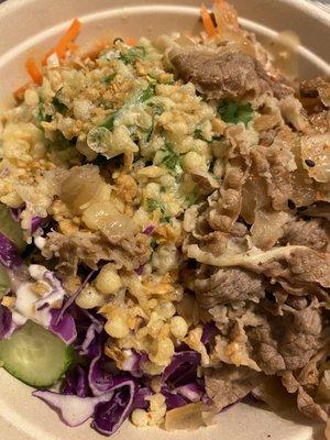 Sukiyaki Beef Bowl (Gyudon)