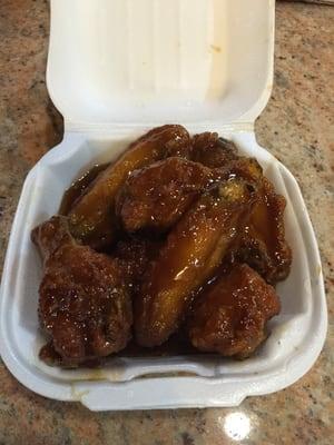 17. Honey Chicken Wings