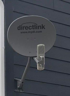 DirectLink Dish Installation for High Speed Broadband Service