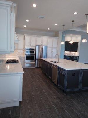 Kitchen with Large Counter