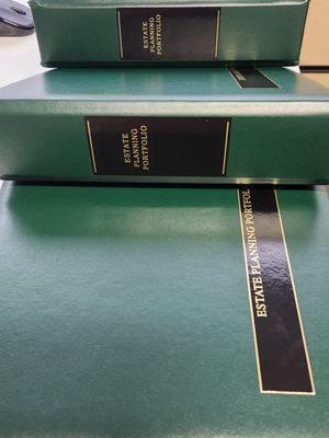 Estate Planning Binders