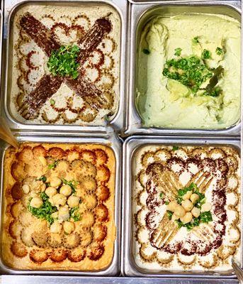 Hummus options