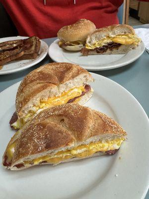 Cheese and Egg Sandwich