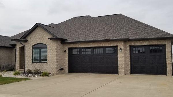 Craftsman style garage doors