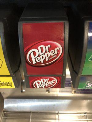 Almost two months to fix the Dr Pepper.