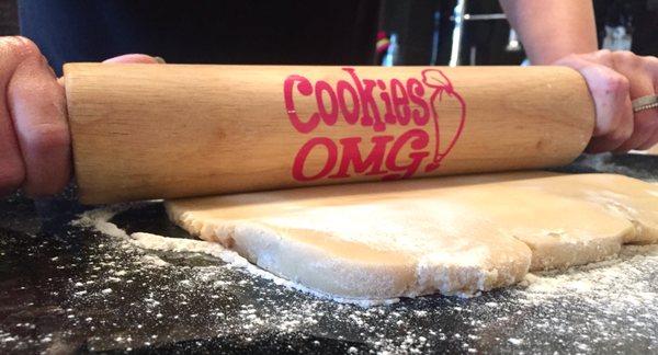 Cookies OMG rolling pin