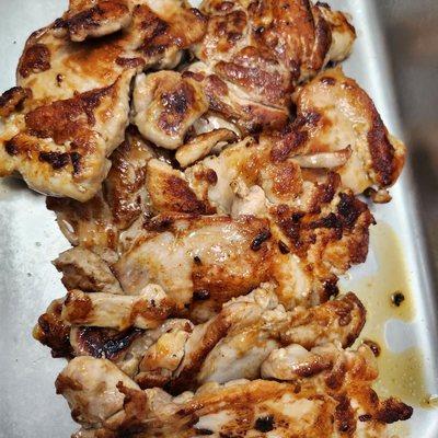 Fresh teriyaki chicken every time