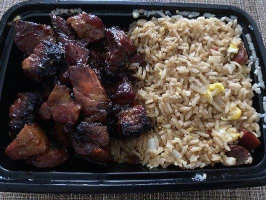 11. Boneless Spare Ribs Combo Plate