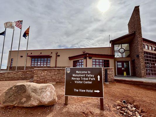 Entrance sign