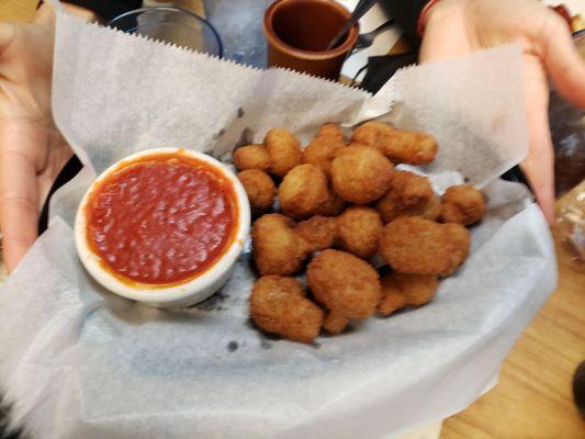 Fried mushrooms