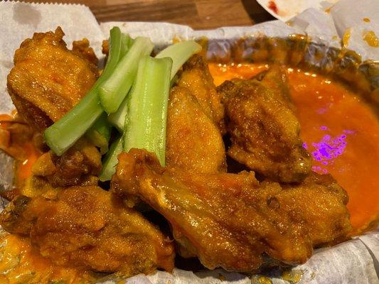 Hot honey garlic Wings