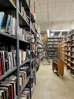 Stacks and stacks of used books