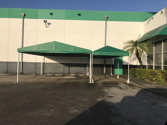 Miami central tired another project done by kingdom awnings company