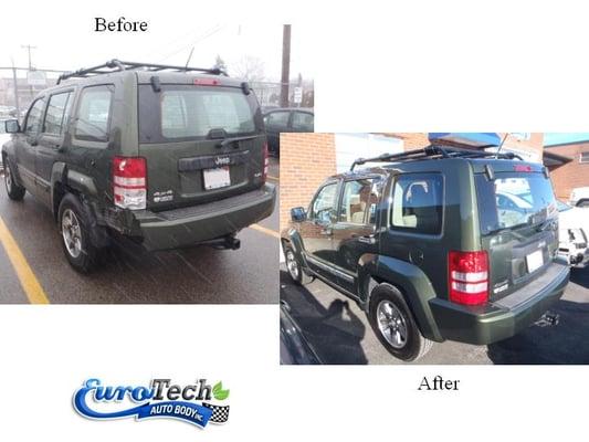 Jeep Liberty, Before and After