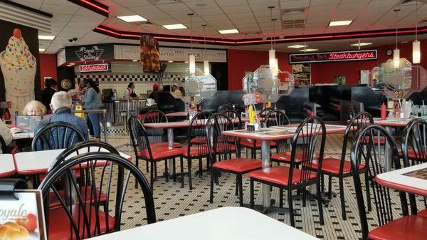 Stopped at a different Steak 'n Shake for dinner.