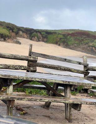 Picnic bench with a view!