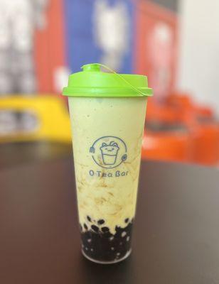 Fresh Avocado slush with boba