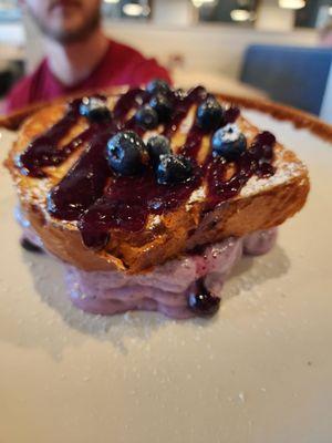 Stuffed Blueberry French Toast