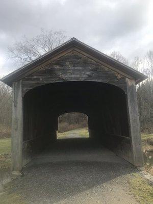 The oldest covered bridge