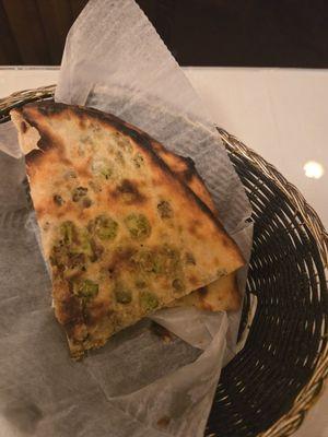 Alleged kheema naan.