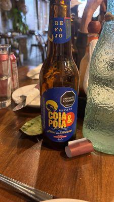 Cola y pola, a Colombian beverage!