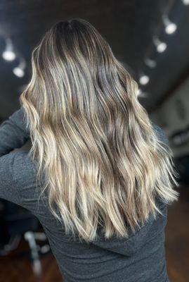 Full head balayage