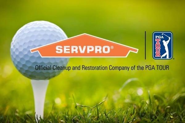 Official Clean up and restoration company of the PGA tour