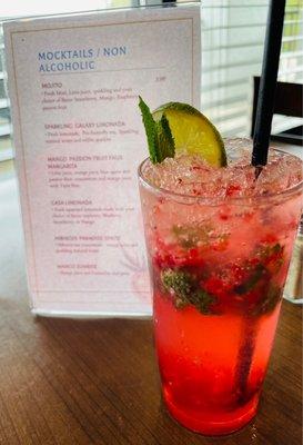 Raspberry Mojito