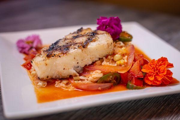 Chilean Sea Bass is exquisite!