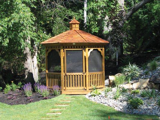 Vinyl and Wooden Gazebos