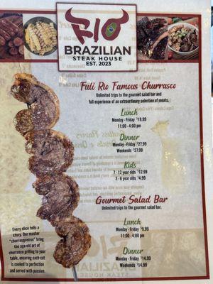 Menu Front