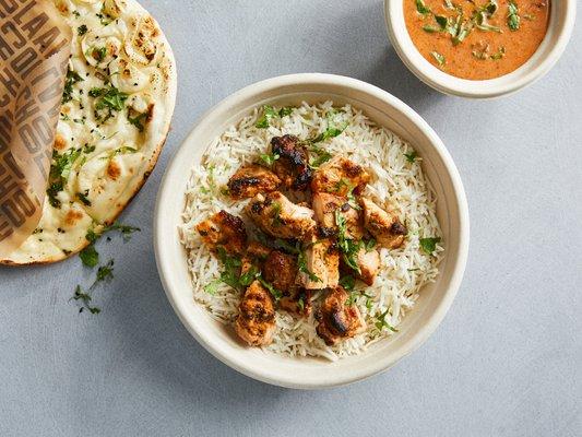 Chicken Choolaah Bowl with Tikka Masala