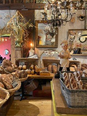 Cutest Fresh Bread Display