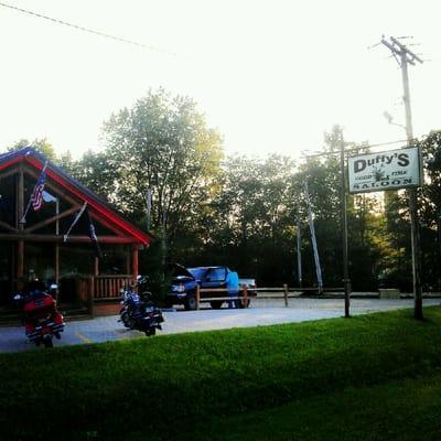 Some nice hogs out front of Duffy's